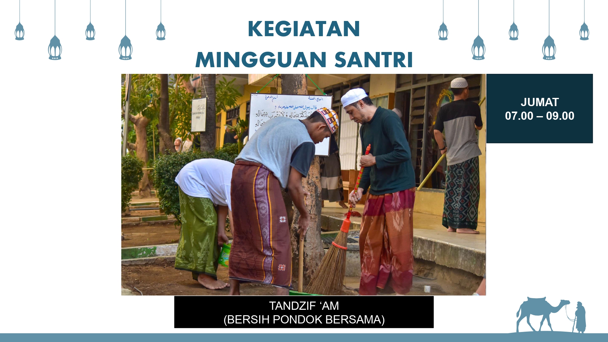 Kegiatan Santri Pondok Pesantren Darullughah Wadda Wah